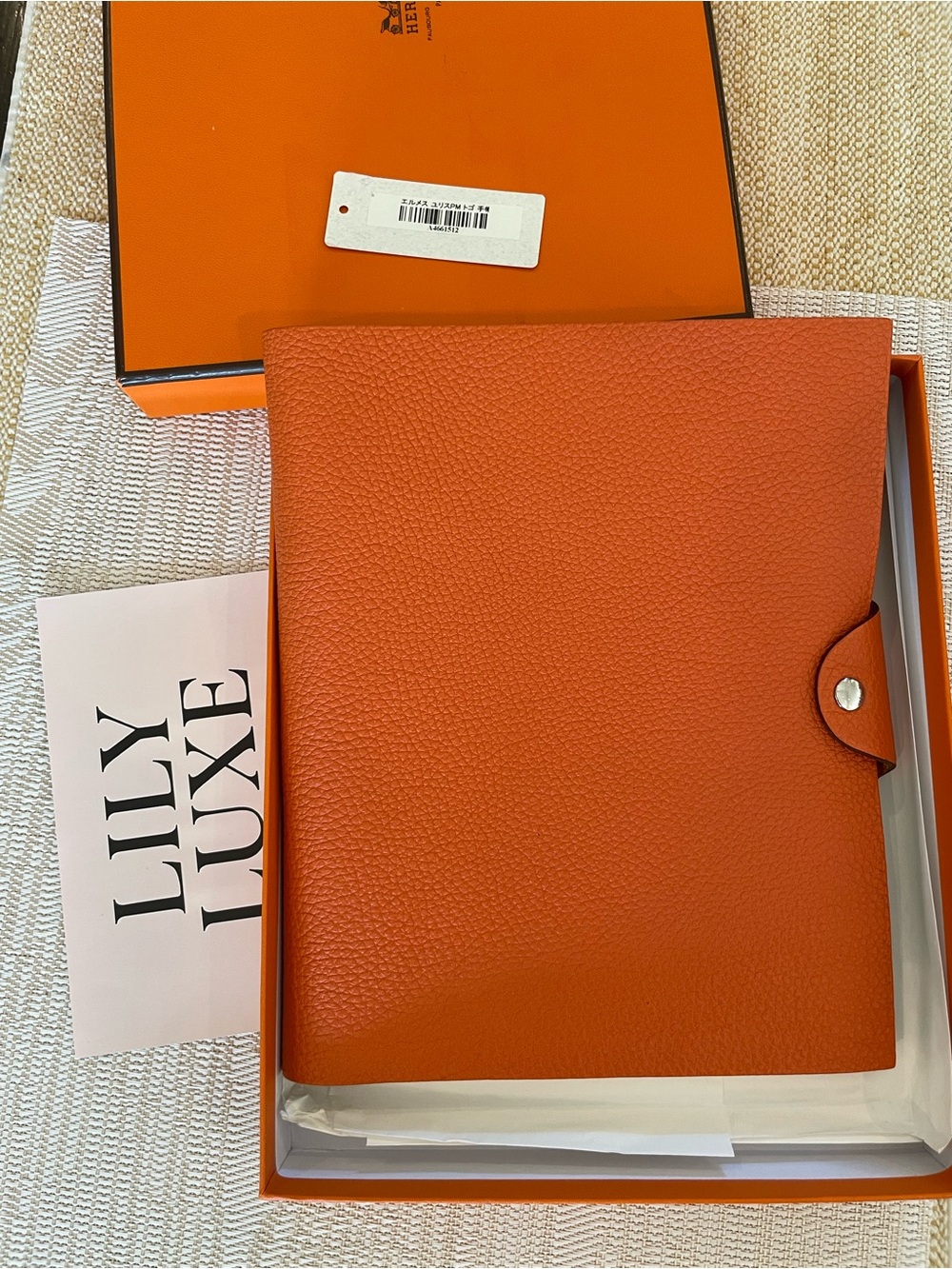 Hermes Ulysses GM size with the original papers